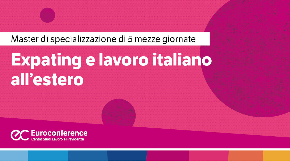 Immagine Master Expating e lavoro italiano all'estero | Euroconference